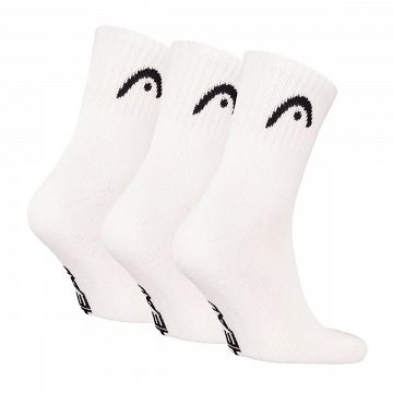 Head Tennis Club Short Crew Socks 3P White